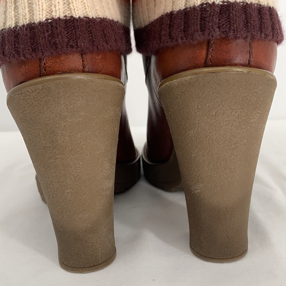 Vintage Coach Sock Boots. Sz9 - Picture 7 of 11